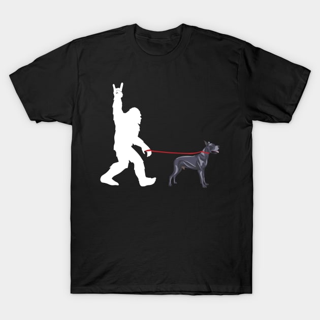 Great Dane Glam Trendsetting Tees for the Discerning Dog Enthusiast T-Shirt by Crazy Frog GREEN